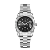 AC Eternity – Silver with Black Dial