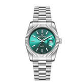 AC Eternity – Silver with Green Dial