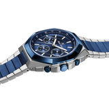 Alexus Christy Chronomaster Noble – Two-Tone Blue, Silver
