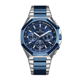 Alexus Christy Chronomaster Noble – Two-Tone Blue, Silver