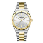 CK Prestige – Two-Tone Gold with Silver Dial