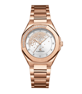CK Starlight – Rosegold with Silver Stone-Studded Dial