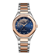 CK Starlight – Two-Tone Rosegold with Blue Stone-Studded Dial
