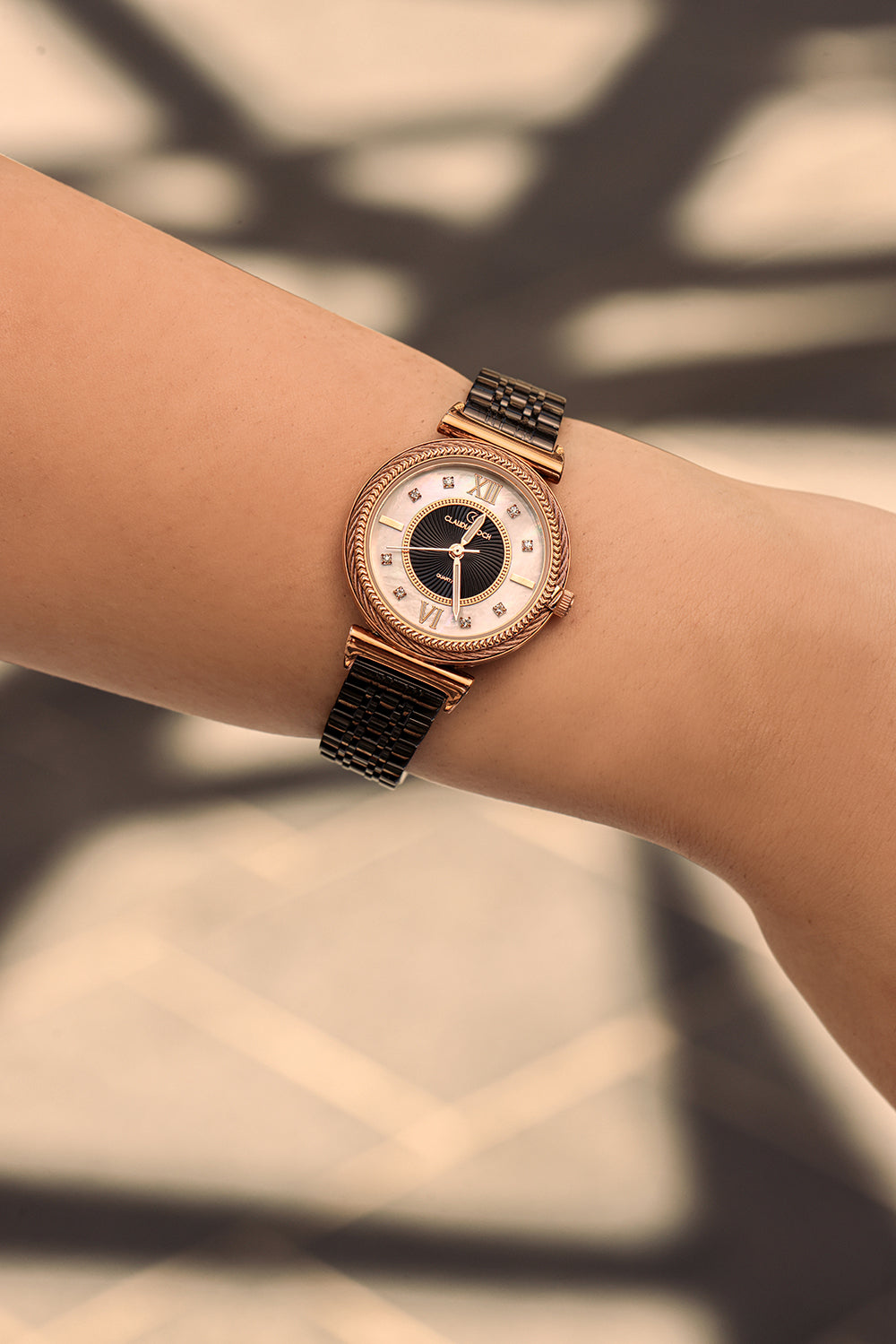 Classy Stainless Steel Analog face Women watch