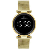 Digital Watch Mesh Oval shaped