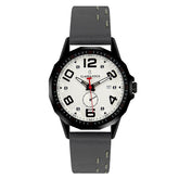 Lederband Multifunktionale Datum Analog Sportliche Herrenuhr