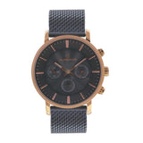 Multifunctional Mesh Stainless Steel Analog Men Watch