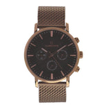 Multifunctional Mesh Stainless Steel Analog Men Watch