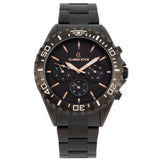 Stainless Steel Multifunctional Rotatory Face Analog Men Watch