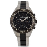 Stainless Steel Multifunctional Rotatory Face Analog Men Watch