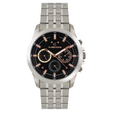 Chronograph, Edelstahl, multifunktionale analoge Herrenuhr