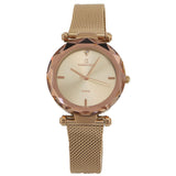 Slim design Mesh Stainless Steel Classical Women Watch