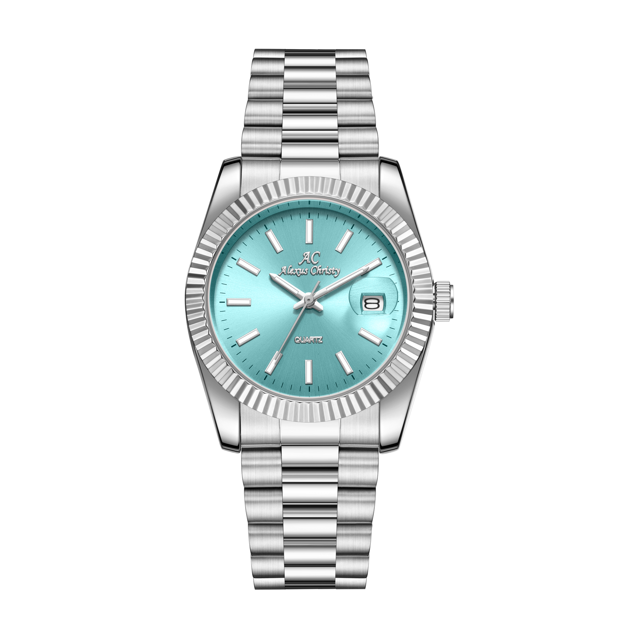 Elegant Unisex Classic Date Display Watch