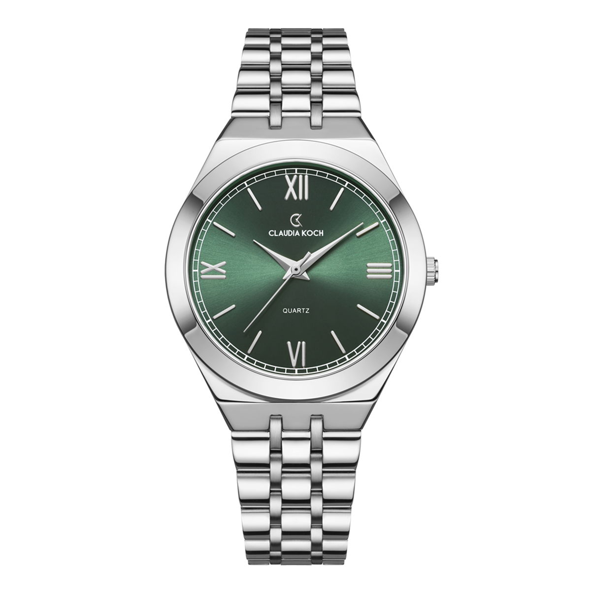 Luxury Women’s Watch - Elegant Design & Premium Craftsmanship Silver Green