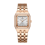 Luxury Women’s Watch with Square Dial Rosegold