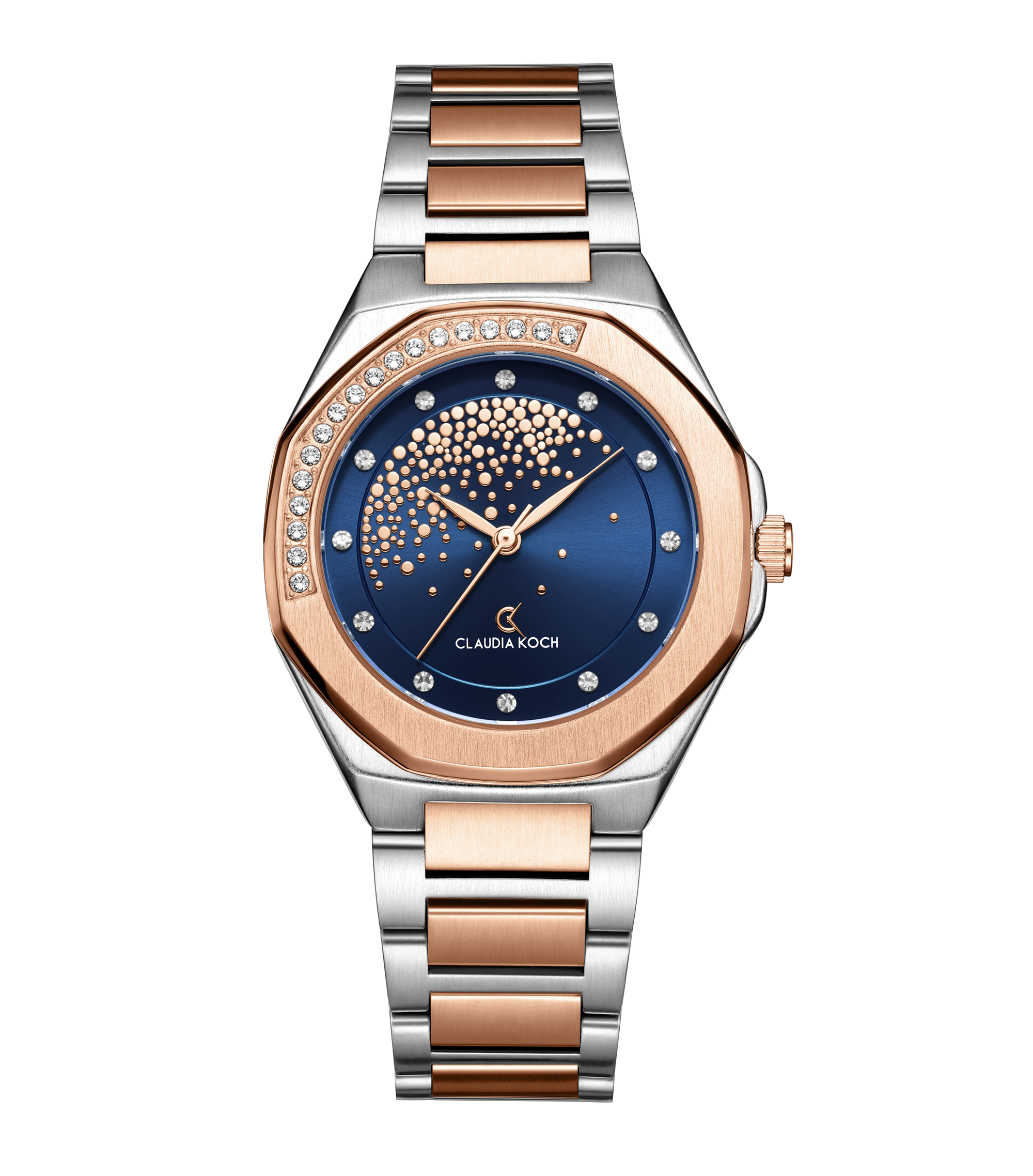 Luxury Women’s Watch with Stone-Studded Dial