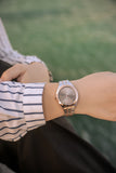 Luxury Women’s Watch - Elegant Design & Premium Craftsmanship Two-Tone Rosegold Grey