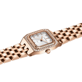 Luxury Women’s Watch with Square Dial Rosegold