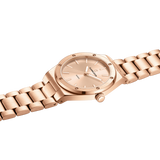 Matte Finish Women’s Watch – Minimalist Luxury & Modern Design Rosegold